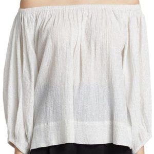 NWT Dreamy Suzie Kondi white gauze blouse/harem pant set XS